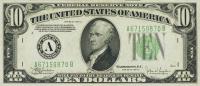 Gallery image for United States p430Dc: 10 Dollars